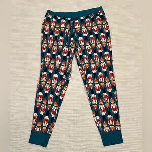 Hanna Andersson Nutcracker Holiday Pajama Bottoms Matching PJ’s Mens XL